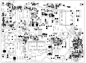 برد پاور تلویزیون سونی 46W5500 3 sony 46w5500 wiring board