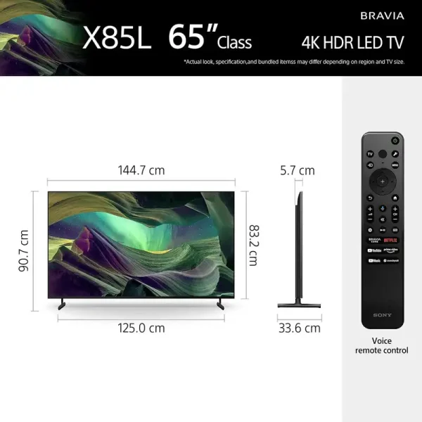 تلویزیون سونی 65X85L - تصویر 6