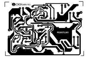 منبع تغذیه متغیر ۰-۳۰ ولت و ۰-۳ آمپر PCB