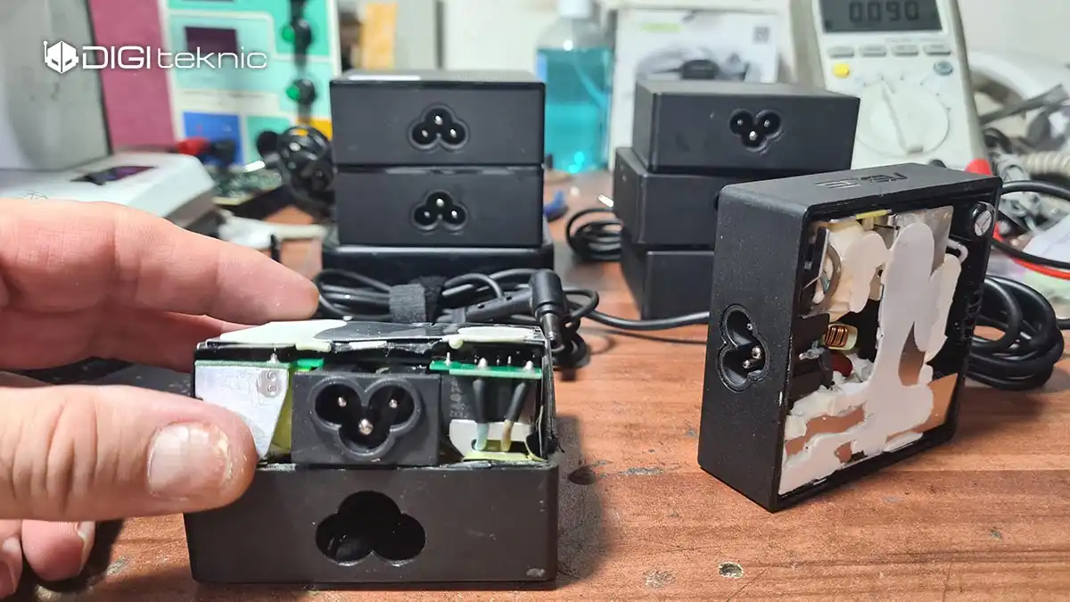 تعمیر آداپتور لپ‌تاپ و all in one