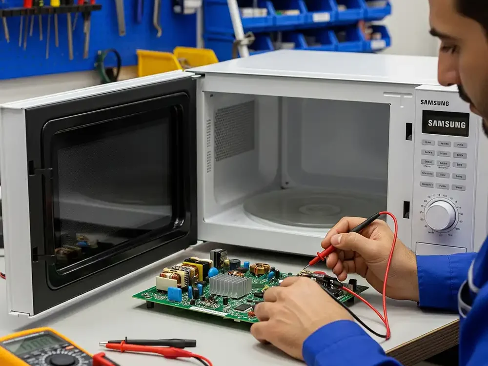 تعمیر لوازم خانگی سامسونگ 1 samsung microwave repair edited