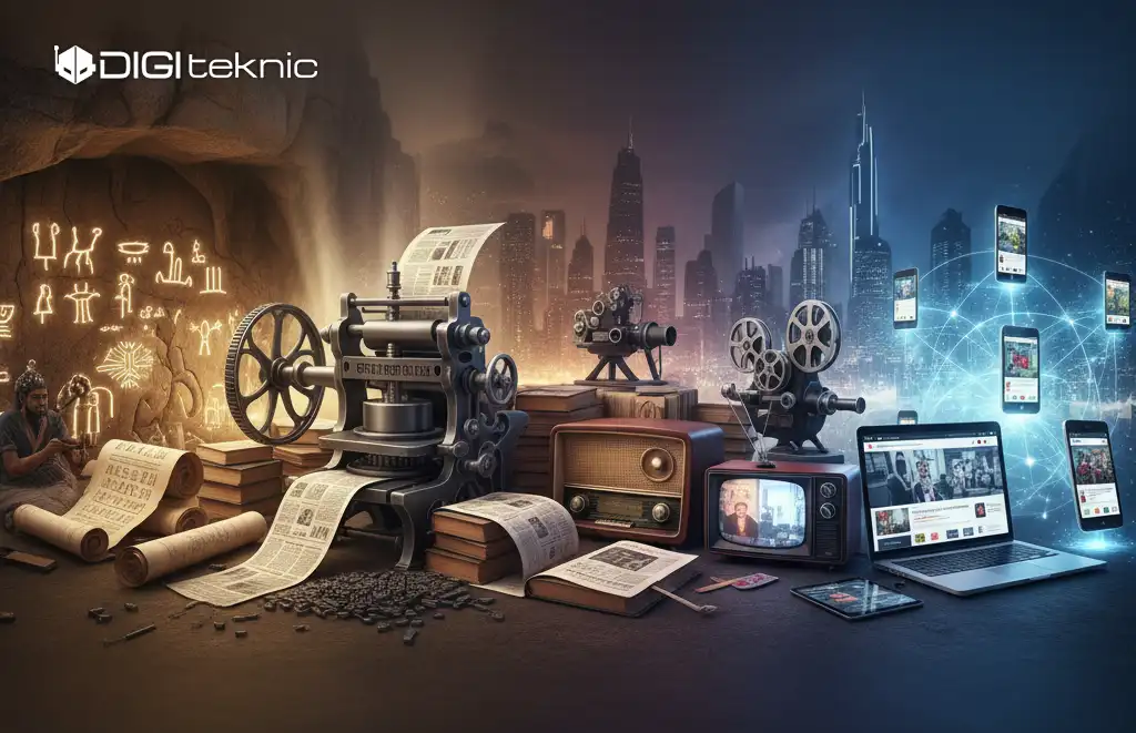 انواع رسانههای جمعی