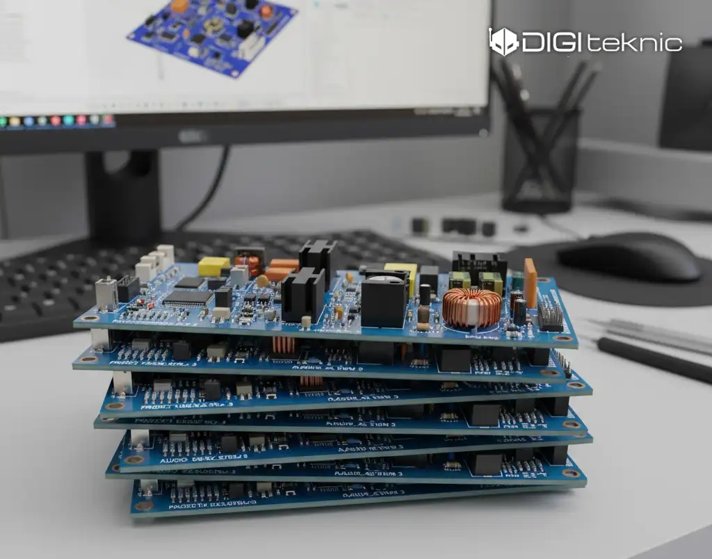 فرآیند طراحی و ساخت منبع تغذیه سفارشی در دیجی تکنیک