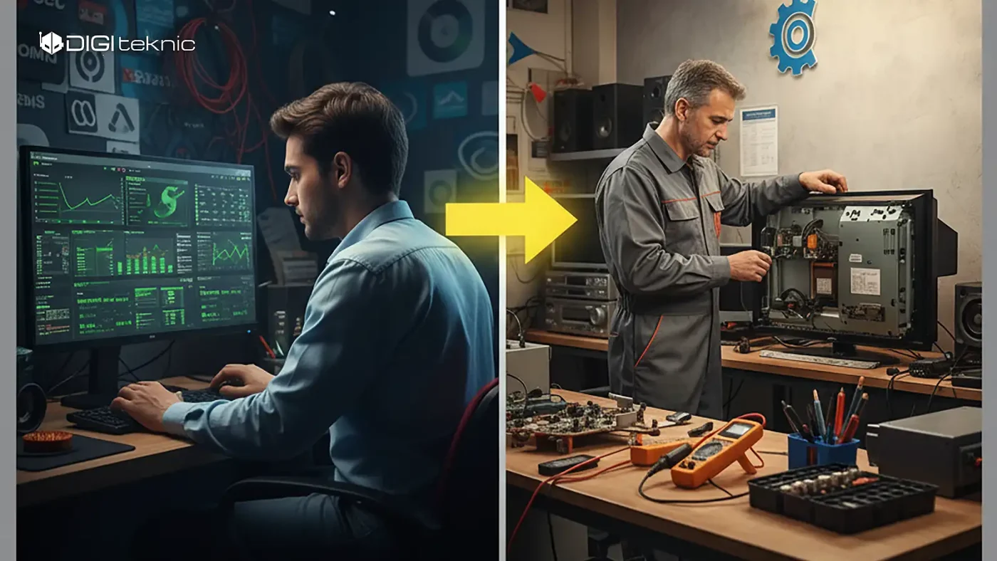 سایت‌های غیرمتخصص در تعمیرات لوازم خانگی و تلویزیون