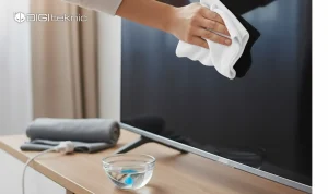 تمیز کردن صحیح تلویزیون