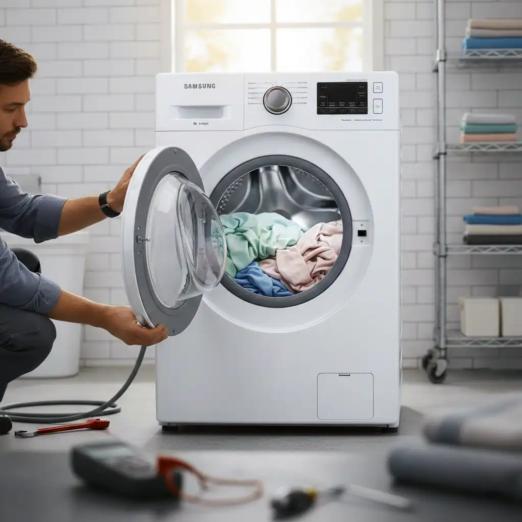 تعمیر ماشین لباسشویی سامسونگ در تهران و غرب تهران